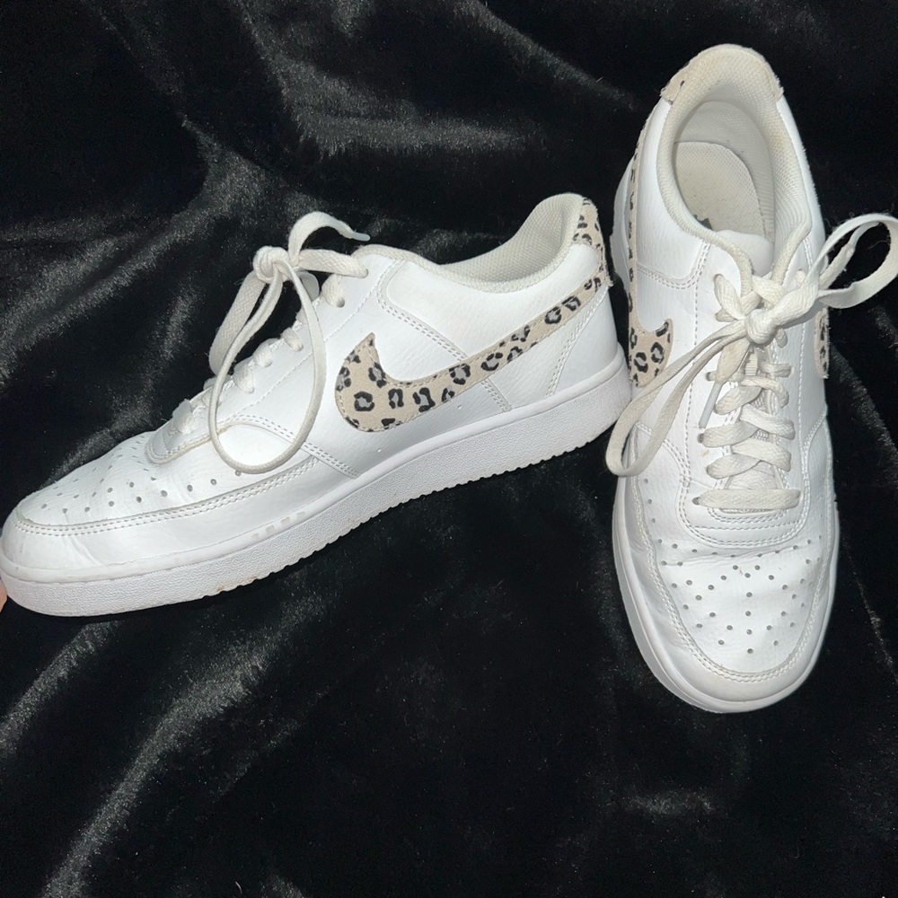 Cheetah Nike Air Force 1s *barely worn